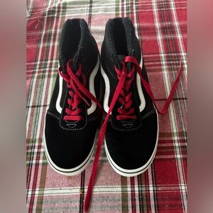 Boys Gently Used Vans High Tops Size 6